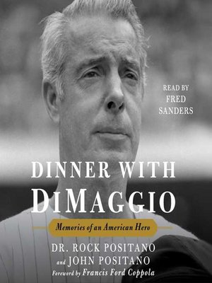 cover image of Dinner with DiMaggio